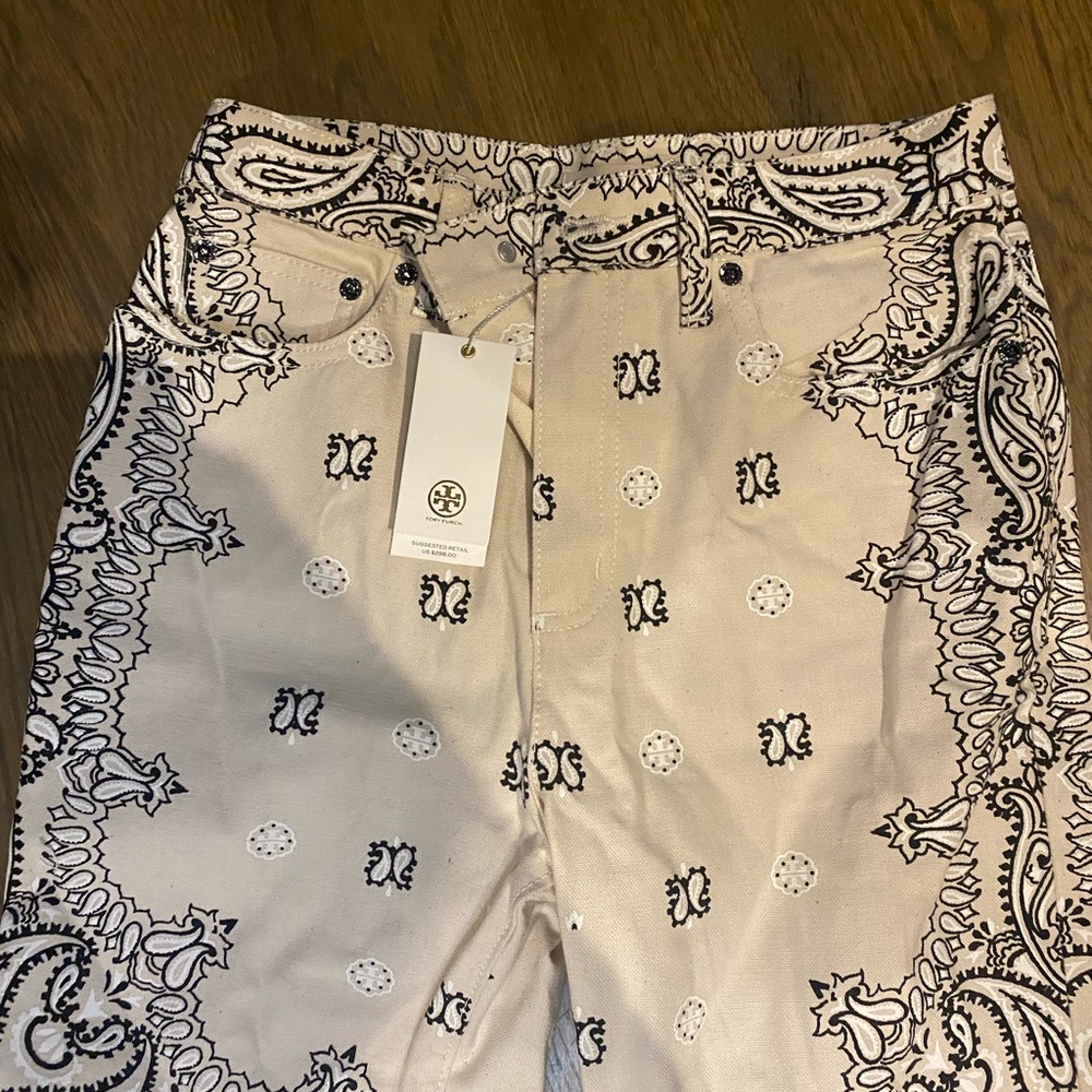 Tory Burch denim bootcut pants. Women’s size 27. - Picture 7 of 8
